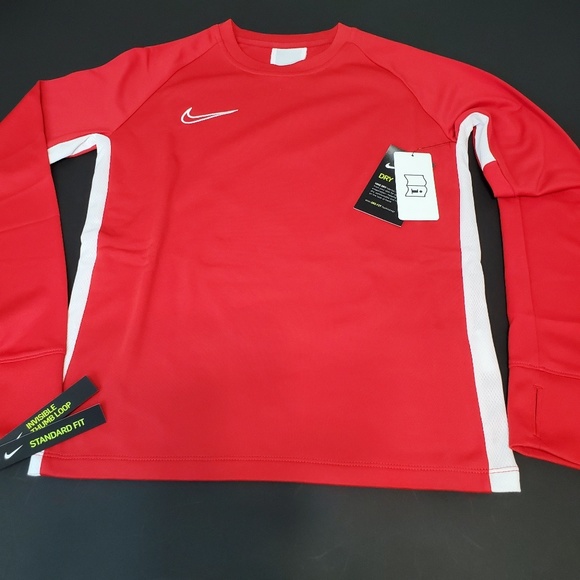 Nike Youth Academy Crow neck top long sleeve Sz M - Picture 1 of 7